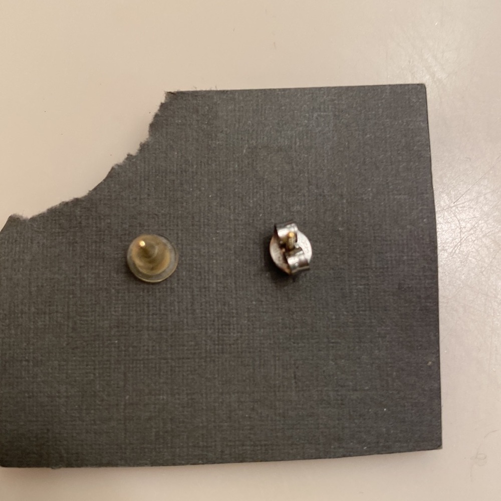 Sterling Rhinestone studs - Picture 2 of 3